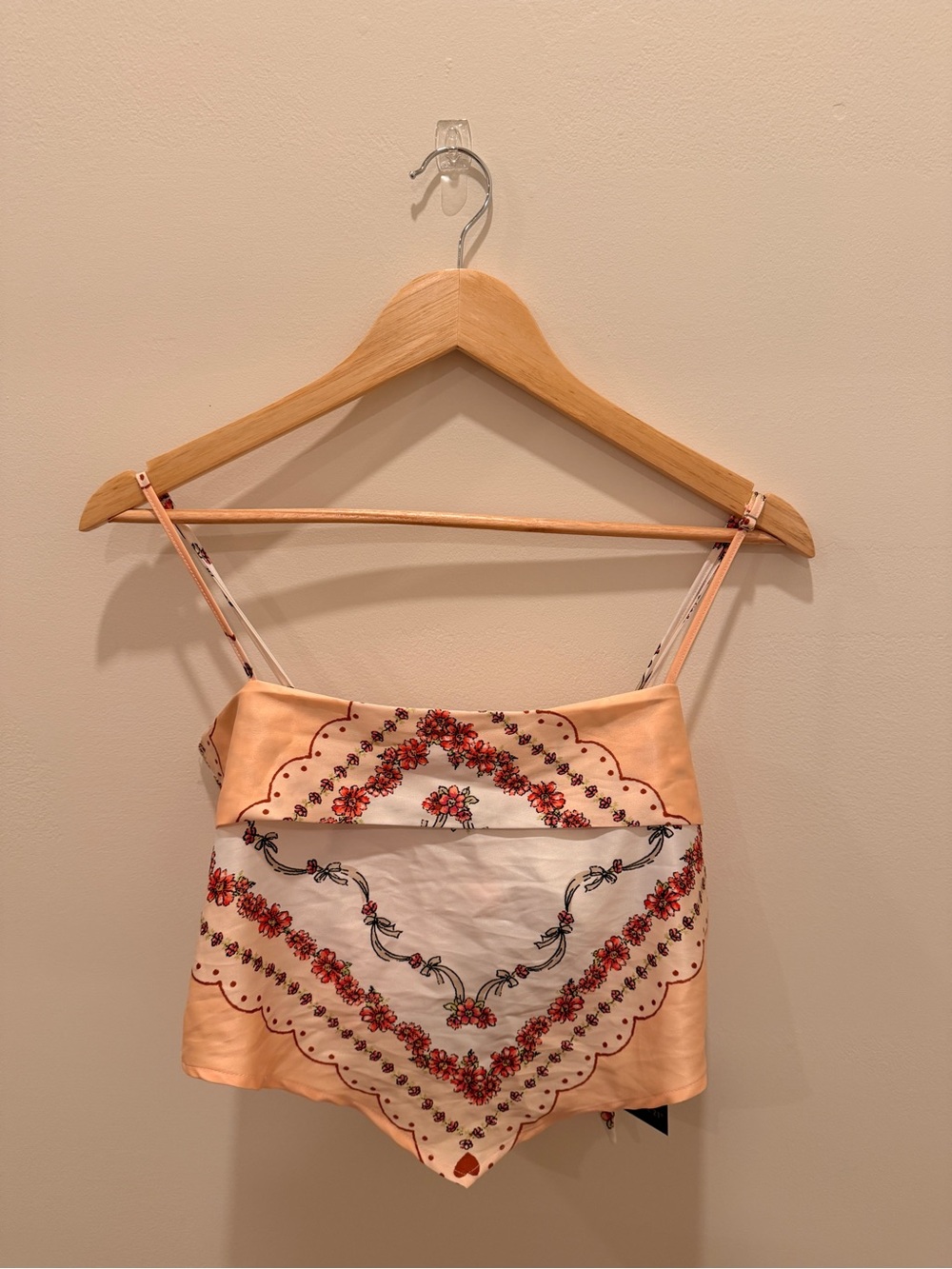 NWT forever 21 silk bandana top!